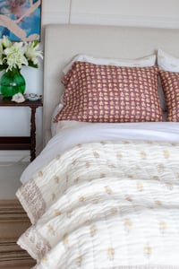 Image 10 of Yellow Booti Quilt