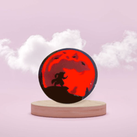 “It comes out at night” Vinyl Sticker