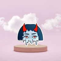 “Jezebel’s Gaze” Vinyl Sticker