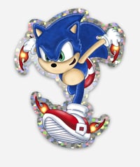 Hedgehog Glitter Sticker