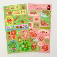 Image 1 of boxedkuma Fruit Fairy Sticker Sheet collab