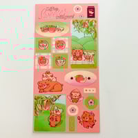 Image 3 of boxedkuma Fruit Fairy Sticker Sheet collab
