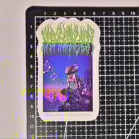 Image 2 of Blood Incantation Hidden History Of The Human Race Glossy Finish Die Cut LAMINATED Vinyl Sticker
