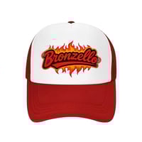 Image 1 of Bronzello Flame Logo Trucker Hat