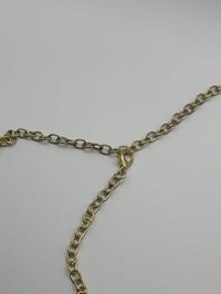 Image 4 of Lora Statement Mirrored Waterfall Necklace