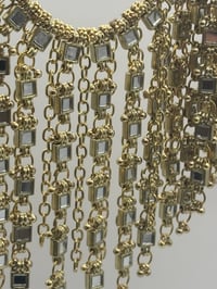 Image 7 of Isla Statement Mirrored Necklace