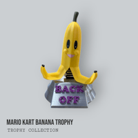 Image 3 of Mario Kart Banana Trophy: Gag Gift, Desk Toy