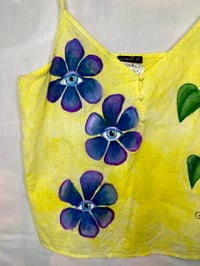 Image 3 of The Flowers are Watching Tanktop Painting