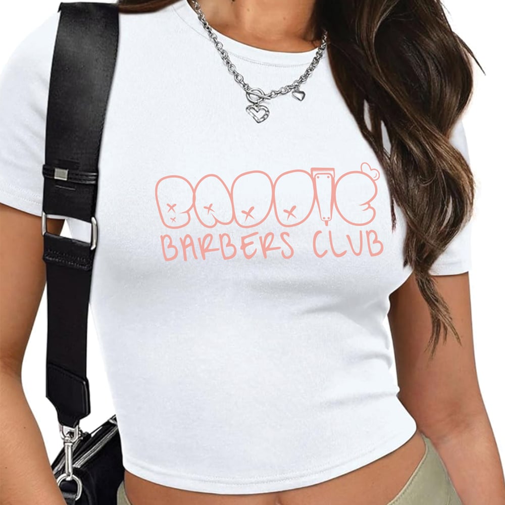 Image of OG Baddie Crop Tee - WHITE