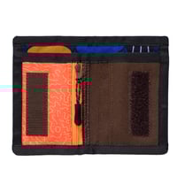 Image 1 of The Ebeneezer Wallet (Dark Choc/Orange/Bongos)