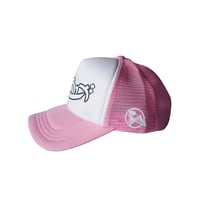 Image 2 of Trucker Hat Pink v2.