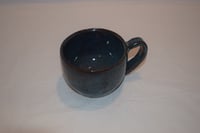 Image 2 of Blue Etched Mug