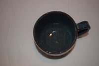 Image 4 of Blue Etched Mug