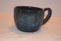 Image 1 of Blue Etched Mug