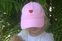 Image 3 of Children's Embroidered Cap - Heart