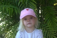 Image 1 of Children's Embroidered Cap - Heart