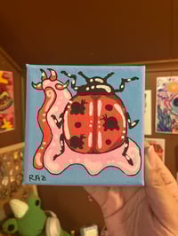 Ladybug Snail Painting 