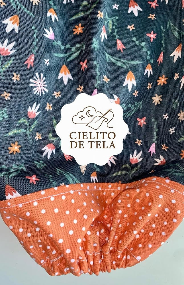 Image of Midnight Garden Plastic Bag Holder #bh1