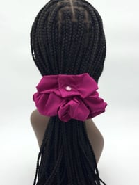 Image 1 of The Thickie - Passion Pink- Wrap & Snap Scrunchie