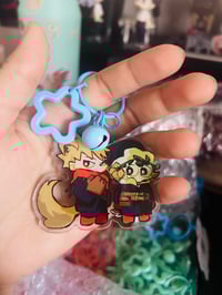 Image 3 of Winter Bakudeku Keychain