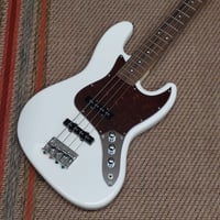 Image 1 of Austin Jazz-Bass - White