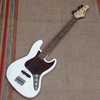 Image 2 of Austin Jazz-Bass - White