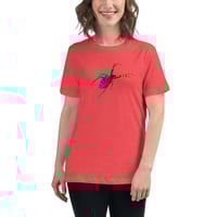 Image 5 of Women's Relaxed T-Shirt - Spider Rainbow Glow