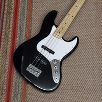 Image 1 of Austin Jazz-Style Bass - Black w/ Maple Board