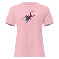 Image 15 of Women's Relaxed T-Shirt - Spider Rainbow Glow