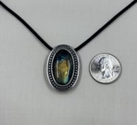 Image 3 of Labradorite Statement Pendant 