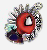 Punk Glitter Sticker