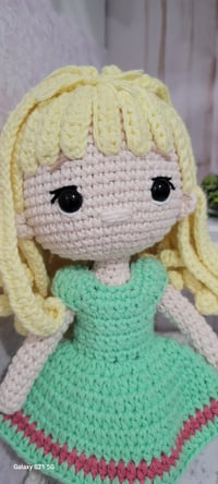 Image 1 of Handmade Crochet Doll – Adorable Amigurumi with Shoes & Dress