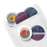 Image 5 of RG Bamileke and Proud – Set of 5 Pin Buttons