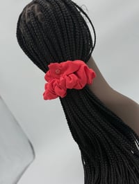 Image 2 of The Thinnie- Snap Coral - Wrap & Snap Scrunchie