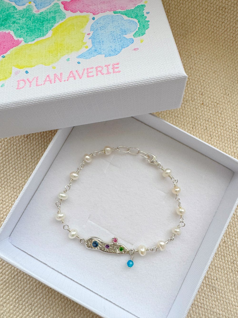 Image of Cosmic Belt Pearl Bracelet