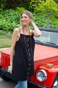 Image 4 of Lined Bella Dress Black