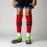 Image 1 of Pre-Cut Sock Sleeves Fits Over Shin Guards