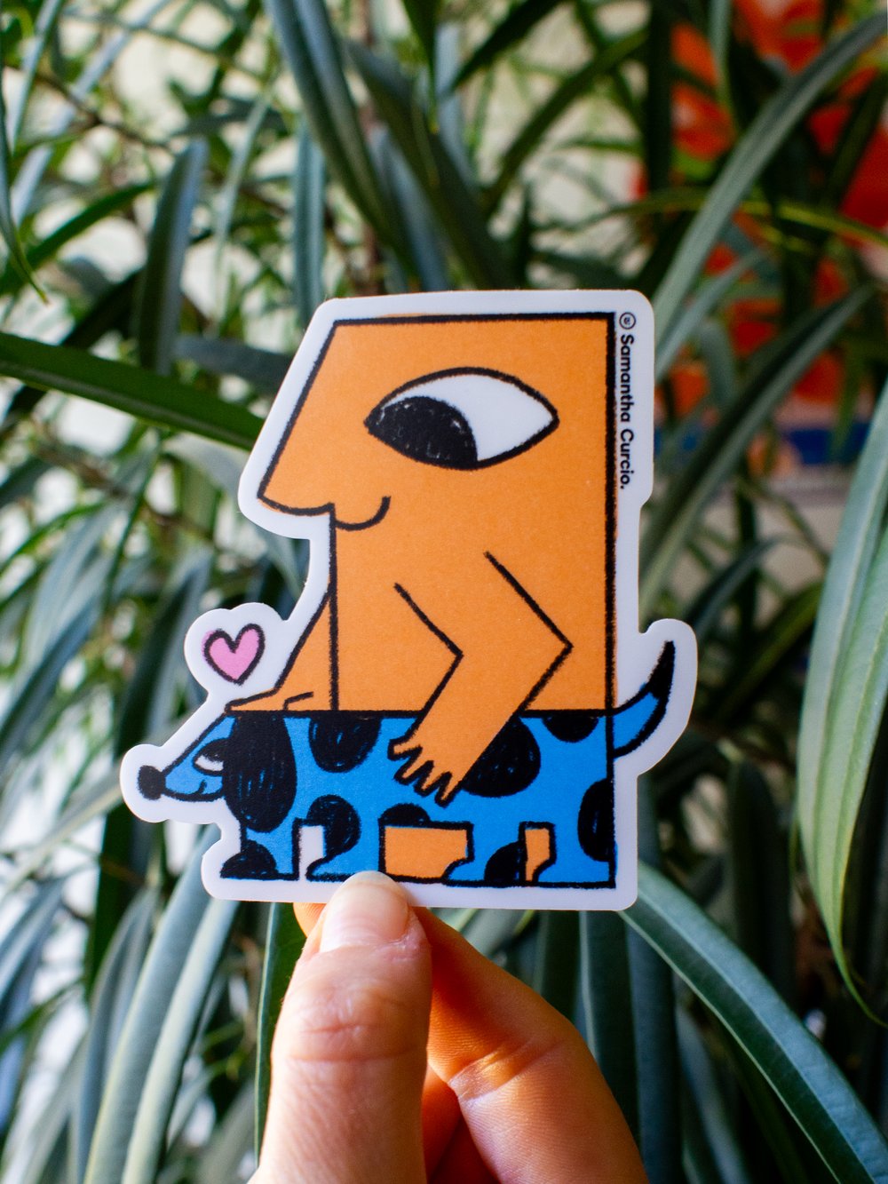 Image of Floof and Friend - vinyl sticker