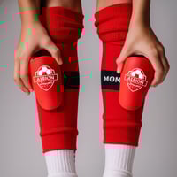 Image 1 of AJ Red Shin Guards 🛡️
