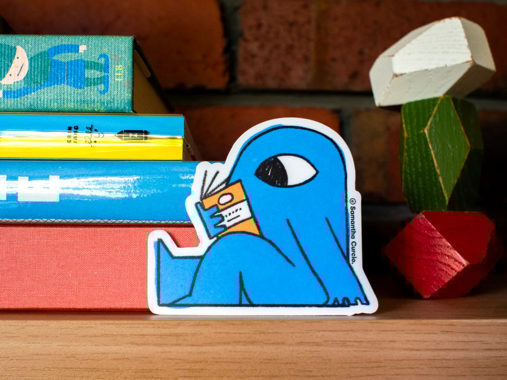 Image of Lover of Literature - vinyl sticker