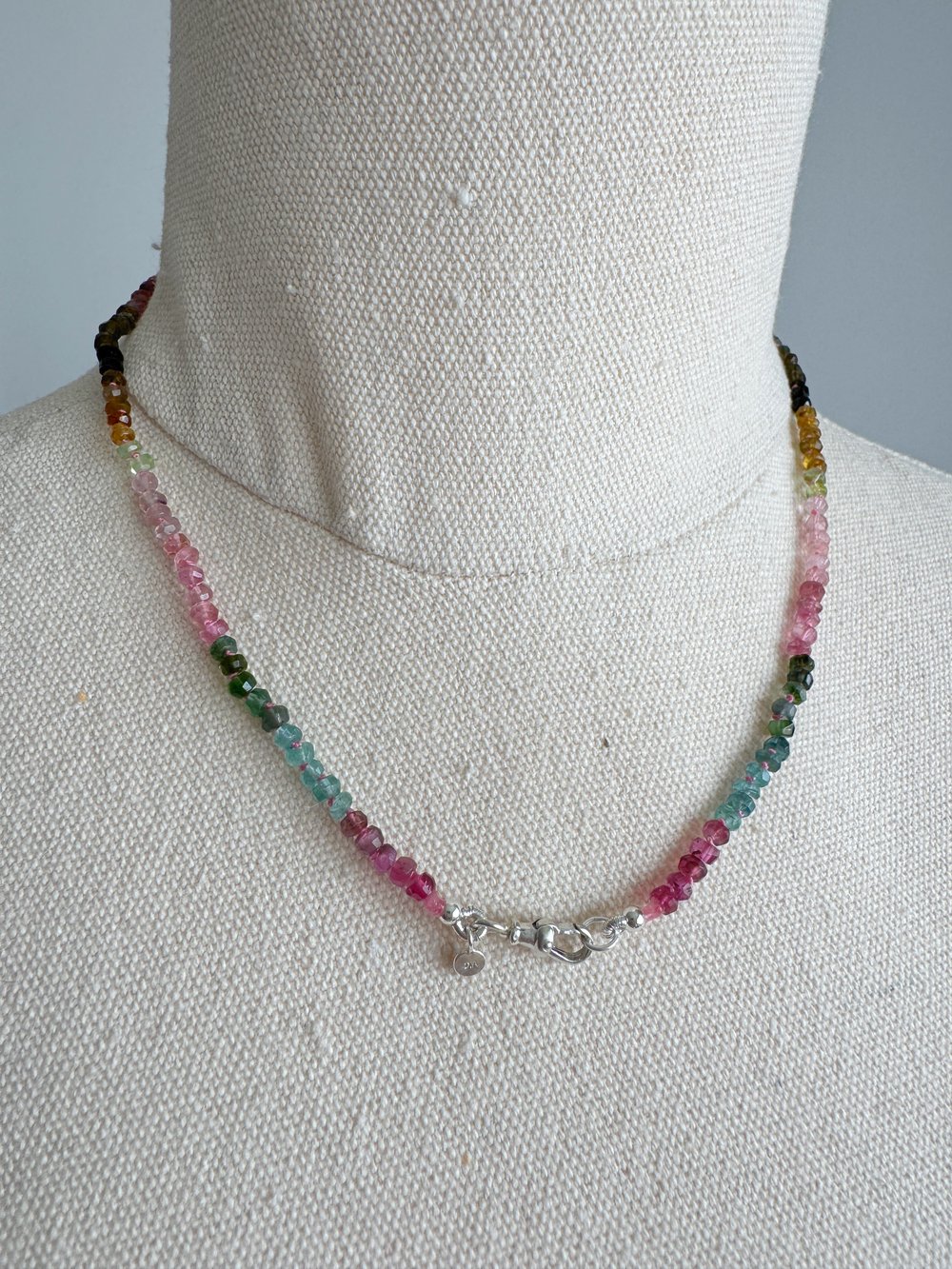 Image of Tourmaline with Sterling Silver Swivel Clasp
