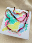 Image 3 of Tourmaline with Gold Swivel Clasp Necklace