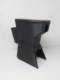 Image 3 of 1988-1991 EF Civic Arm Rest with CUP HOLDER Accessory - EF Hatchback Sedan and EE Wagon