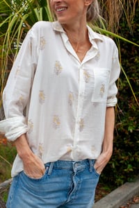 Image 2 of KC Classic Shirt Yellow Booti
