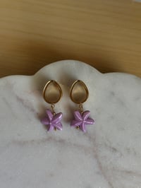 Image 1 of Alana Starfish Dangles (Gold)