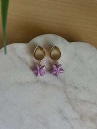 Image 3 of Alana Starfish Dangles (Gold)