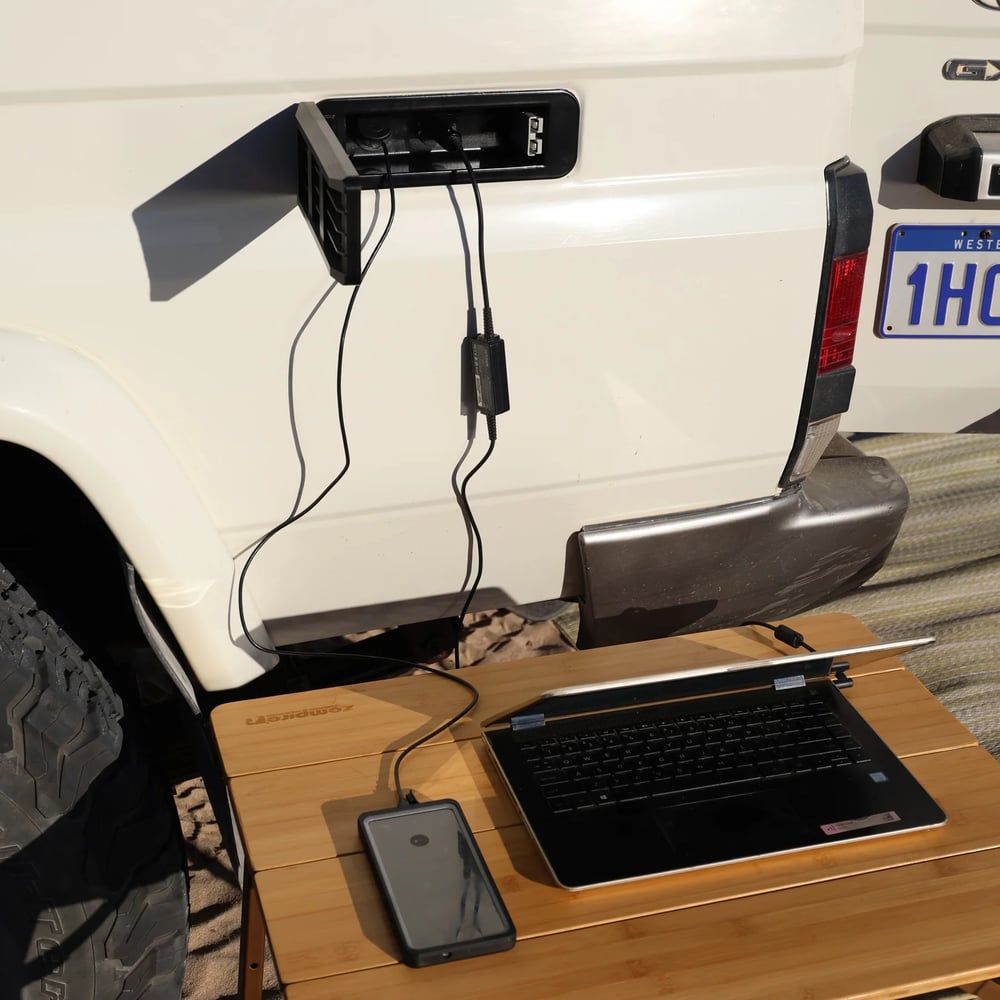 Image of 70 Series Toyota Landcruiser Electrical 12V Utility Vent by Ark Earth
