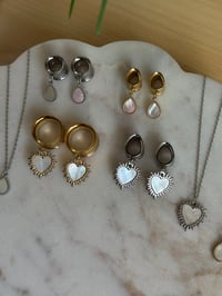 Image 6 of Delphine Teardrop Necklace (Choose Your Color)