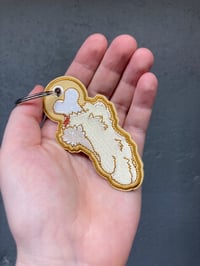 Image 2 of Lucky Rabbit’s Foot Patch Keychain