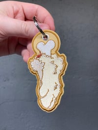 Image 3 of Lucky Rabbit’s Foot Patch Keychain